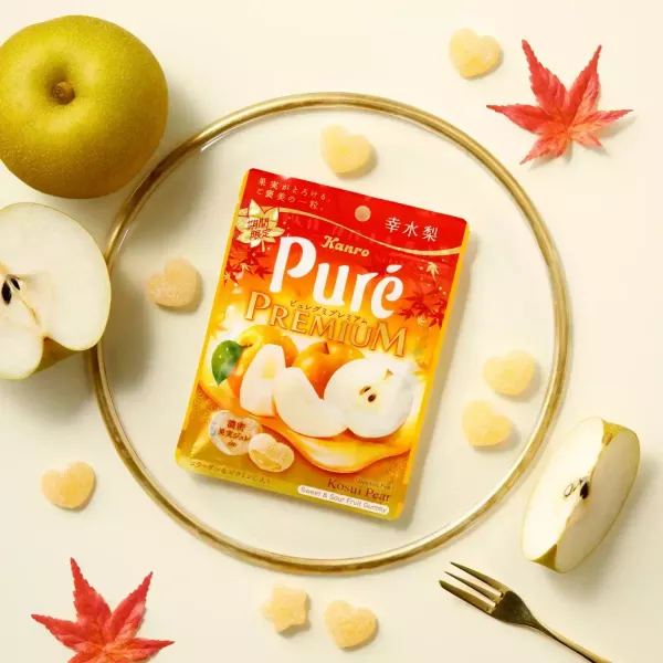 Kanro Pure Premium 幸水梨軟糖 