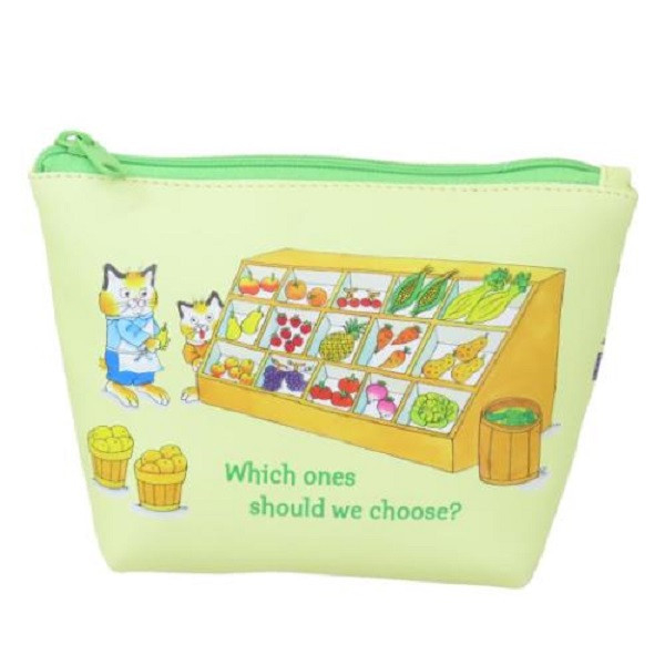 Richard Scarry's BUSY WORLD 皮革舟形收納包 