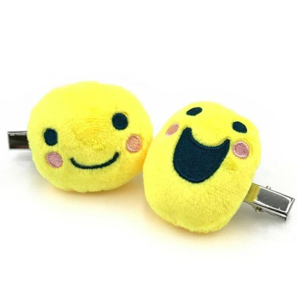 Tamagotchi 毛絨髮夾2入組 