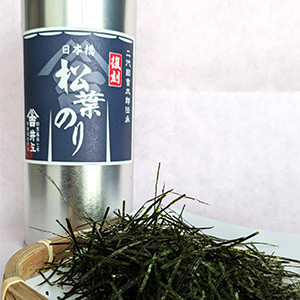 **預購** 井上海苔店 日本橋松葉海苔罐 