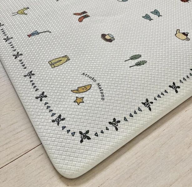 senko atsuko小圖pvc廚房地墊45x180cm 