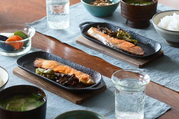 南部鐵器 木屋 方形鐵盤附木蓋 