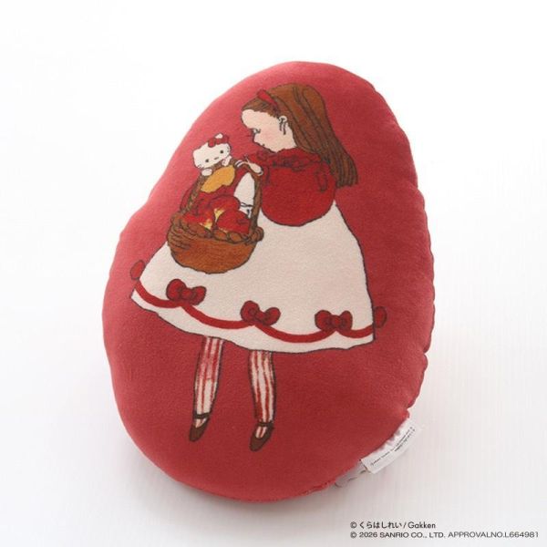 Kurahashi Rei x Sanrio 迷你造型抱枕(紅) 