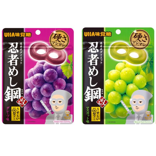 **預購** UHA 忍者無限造型麝香葡萄軟糖 