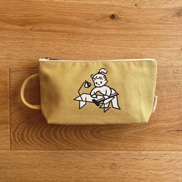 OsamuGoods 手把帆布大筆袋 