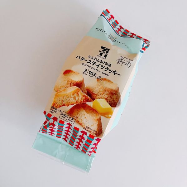711 butter state's奶油酥餅3袋入 