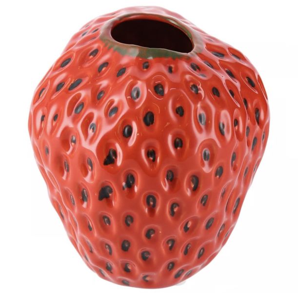 ALL GOOD FLOWERS 草莓造型陶瓷花瓶 