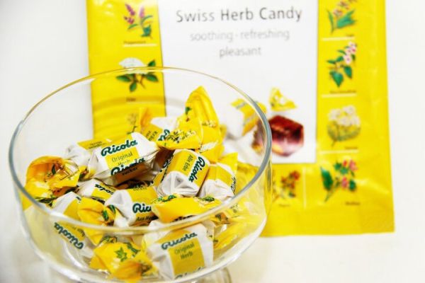 Ricola 利口樂柑橘/原味草本喉糖70g 