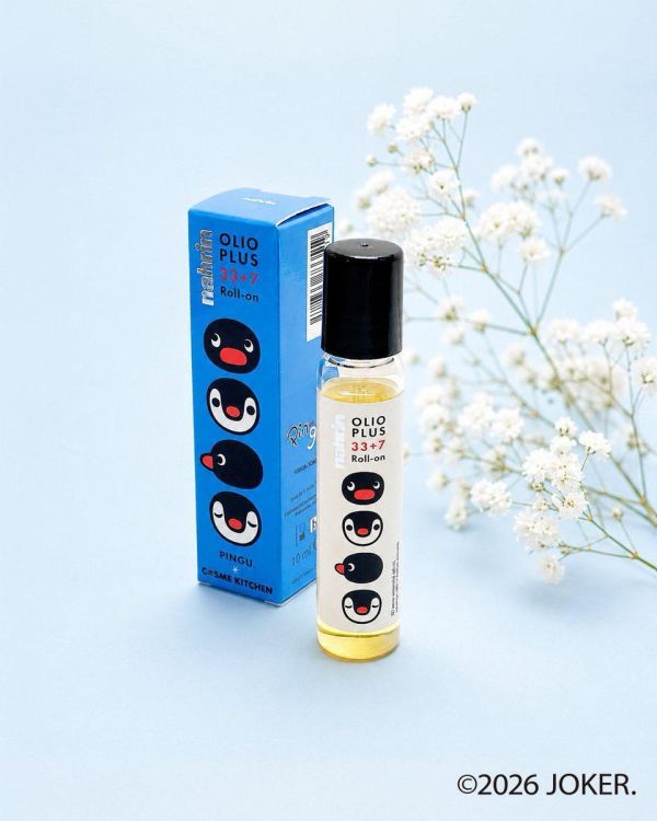 Cosme Kitchen×Pingu草本精油滾珠棒 
