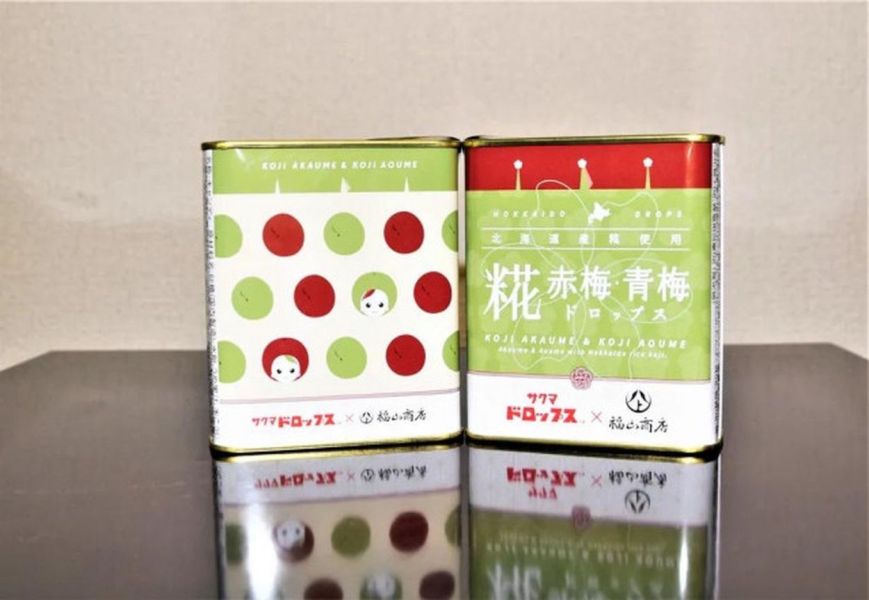 **預購** 佐久間製x福山商店 赤梅&青梅硬糖 