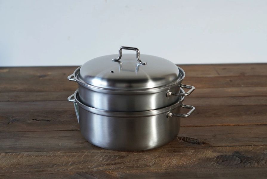 相澤工房 200V三層鋼雙層雙耳鍋 