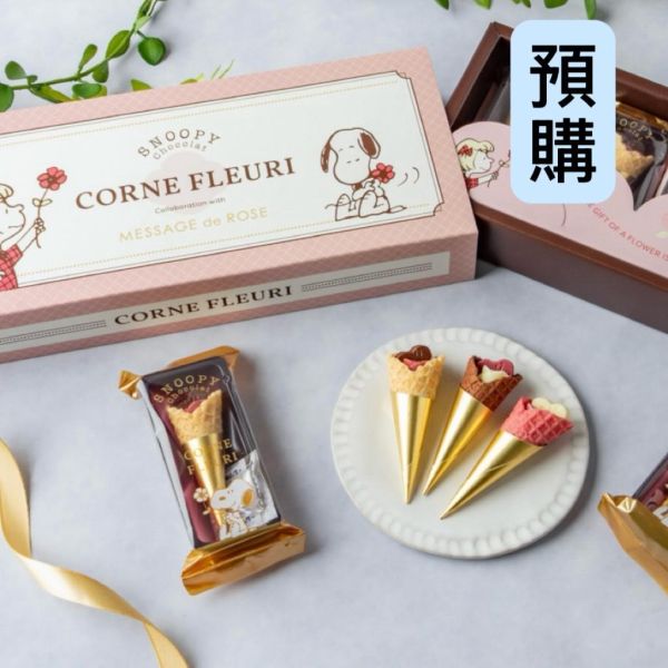 **預購**Snoopy Chocolat 甜筒餅乾禮盒 