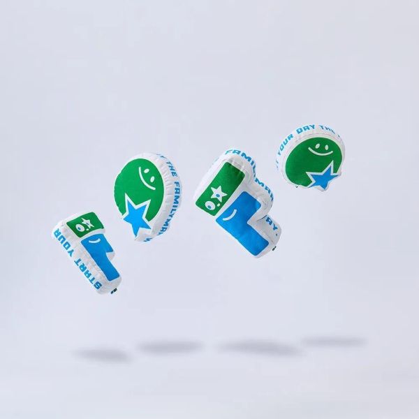 FAMIMA 復刻Logo復刻抱枕 