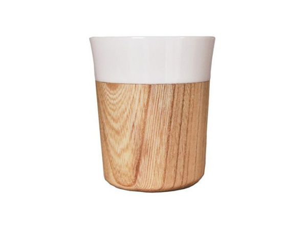 Kokage 天然木陶磁茶杯 