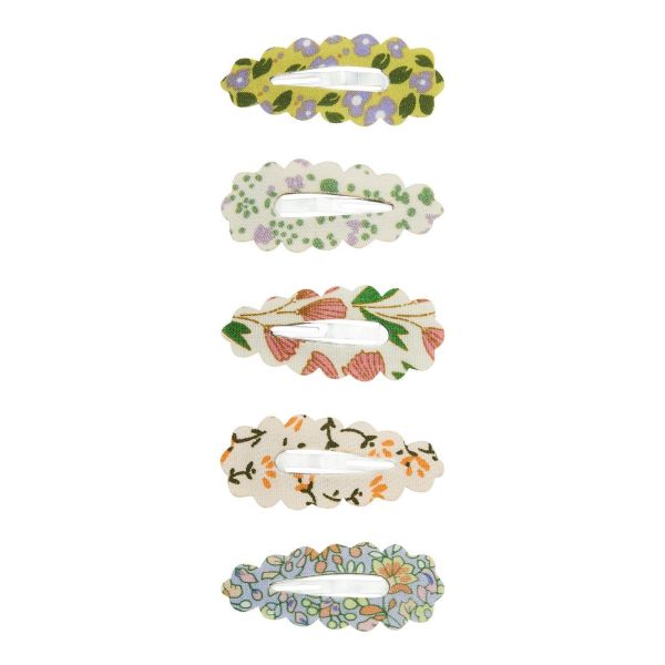 mini & lula 花邊造型髮夾5入組 