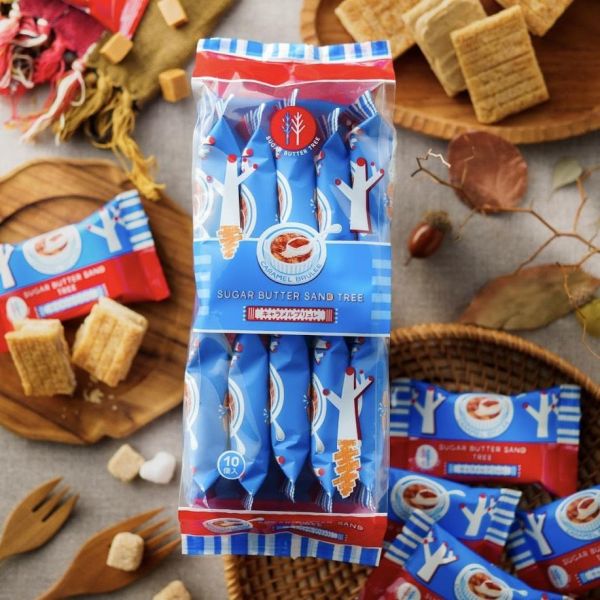 Sugar Butter Tree 焦糖烤布蕾砂糖奶油樹夾心餅10入 