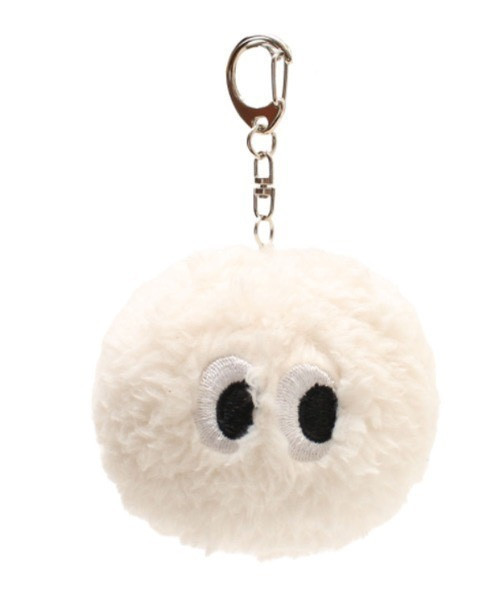 Monster 眼睛雪怪毛絨圓吊飾 