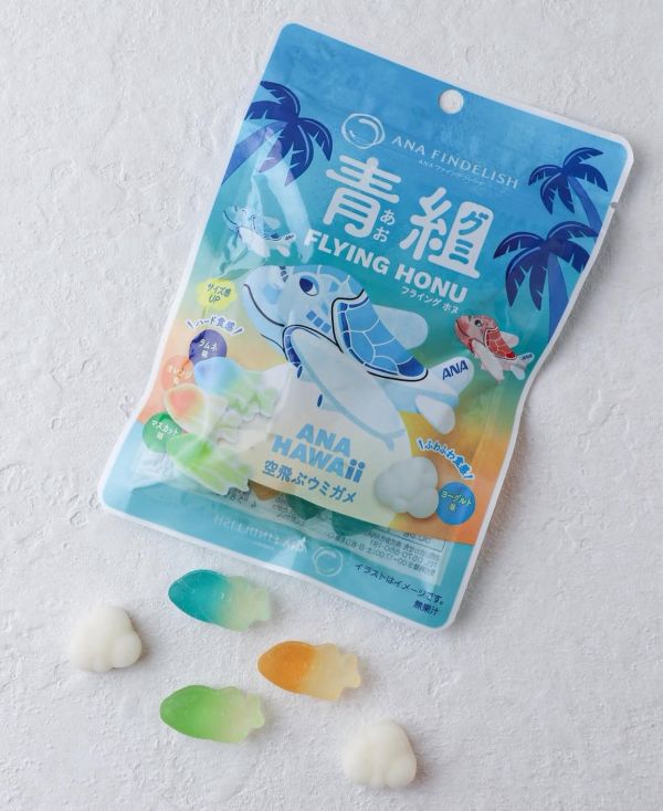 **預購** ANA 青組海龜機造型水果軟糖 