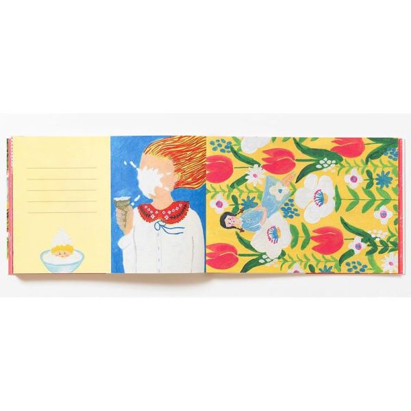 PIE 柴田惠子插畫一百枚信紙書 