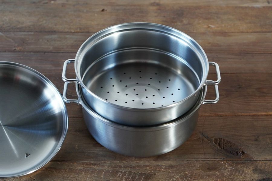 相澤工房 200V三層鋼雙層雙耳鍋 