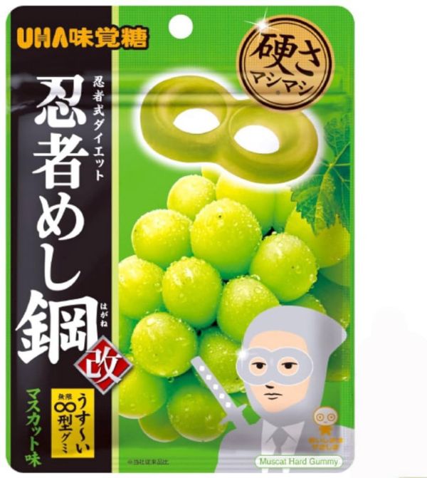 **預購** UHA 忍者無限造型麝香葡萄軟糖 