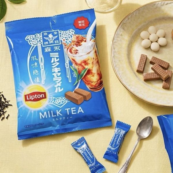 **預購**森永×立頓 聯名奶茶牛奶糖 