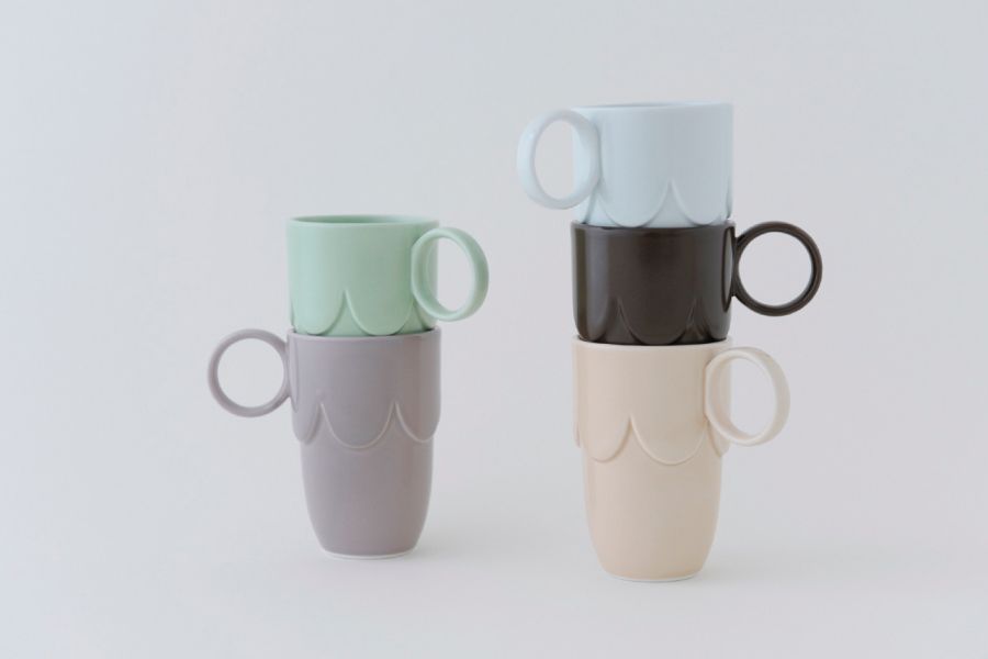 mina perhonen 皆川明pudding陶瓷馬克杯 