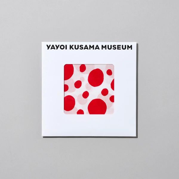 草間彌生美術館 原創藝術畫作大方巾 