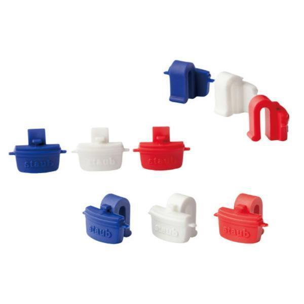 staub 鑄鐵鍋造型矽膠鍋夾組 