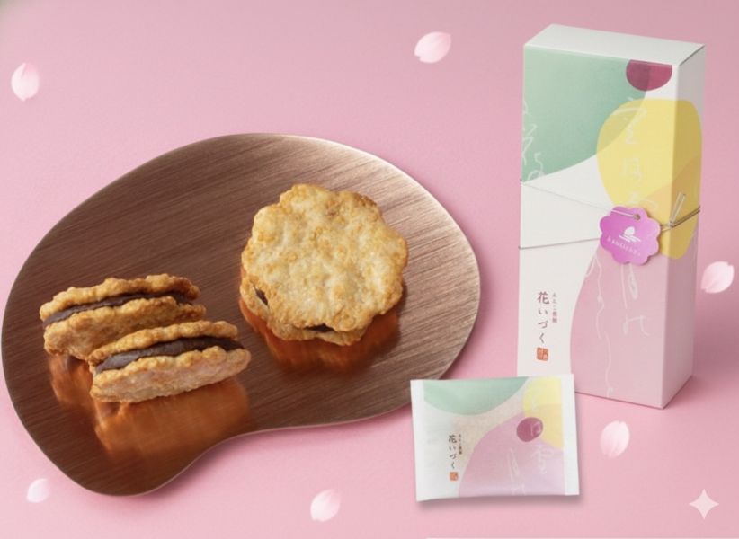 小倉山莊 花開何方紅豆夾心煎餅6入 