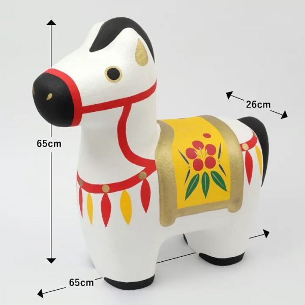 日式馬年干支午和紙擺設 