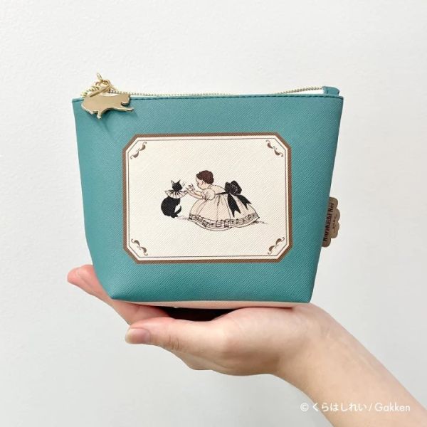 Kurahashi rei 舟形皮革收納包 