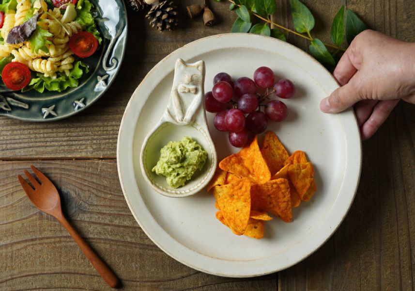 宮澤賢治 浮雕貓醬料碟 