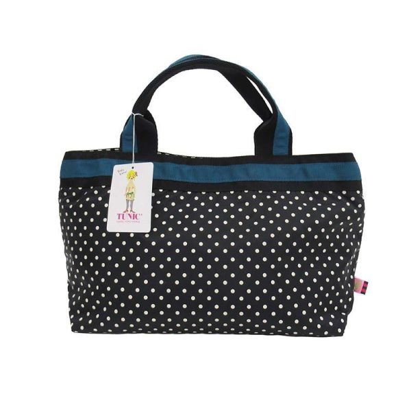 Tunic 圓點尼龍舟型手提袋 