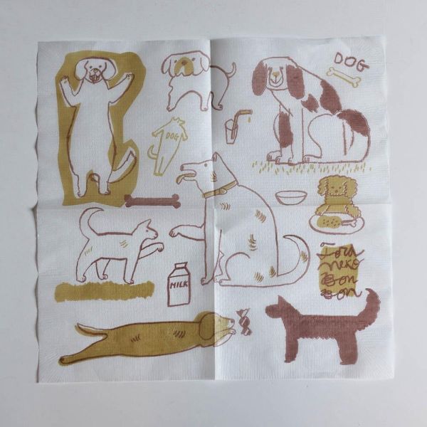 Classiky BonBon滿版動物餐巾紙100入 
