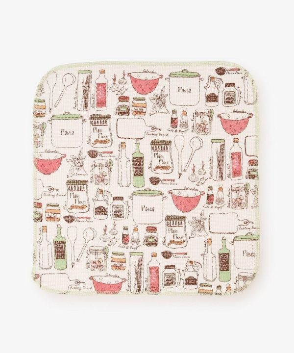 Afternoon Tea 下午茶格紋家事布2入35X35cm(綠) 