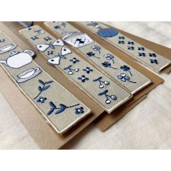 toconuts 刺繡長形書籤 