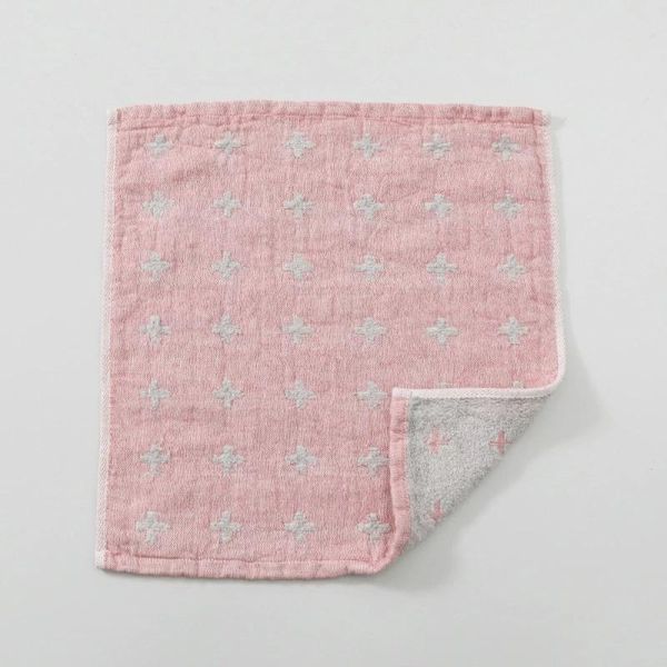 kontex 十字刺繡棉麻手帕(小)26x26 