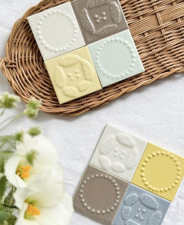 mina perhonen皆川明dear裝飾磁磚 