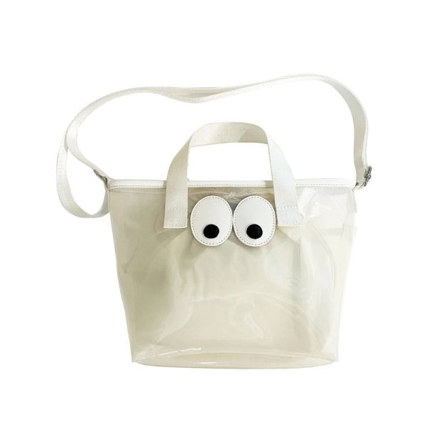 ROOTOTE 眼睛造型 透明兩用包 