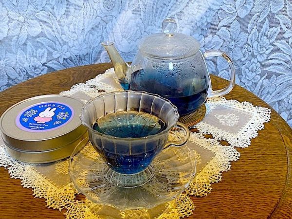 米菲蝶豆花檸檬草茶包圓罐10入 
