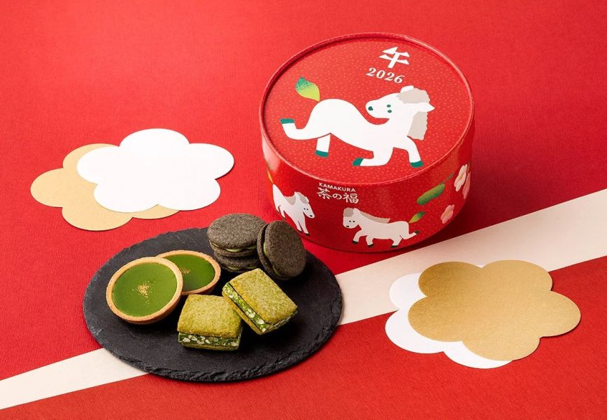 **預購**  kamakura 茶之福2026馬年三種抹茶甜點禮盒12入 