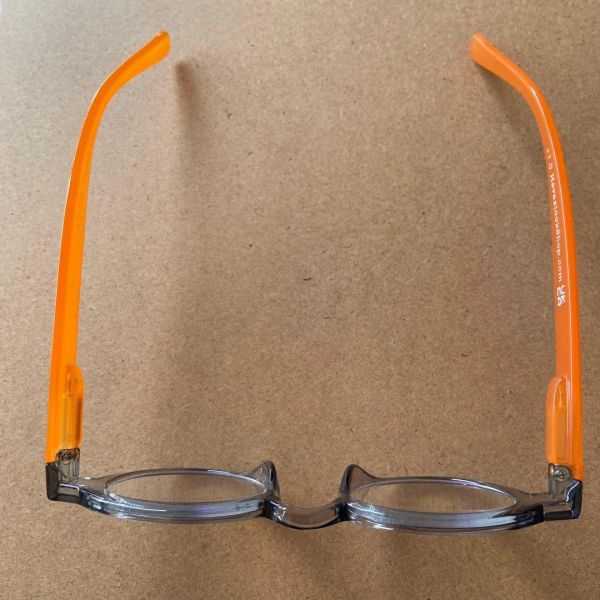 Have a look 灰橘色防藍光老花眼鏡 