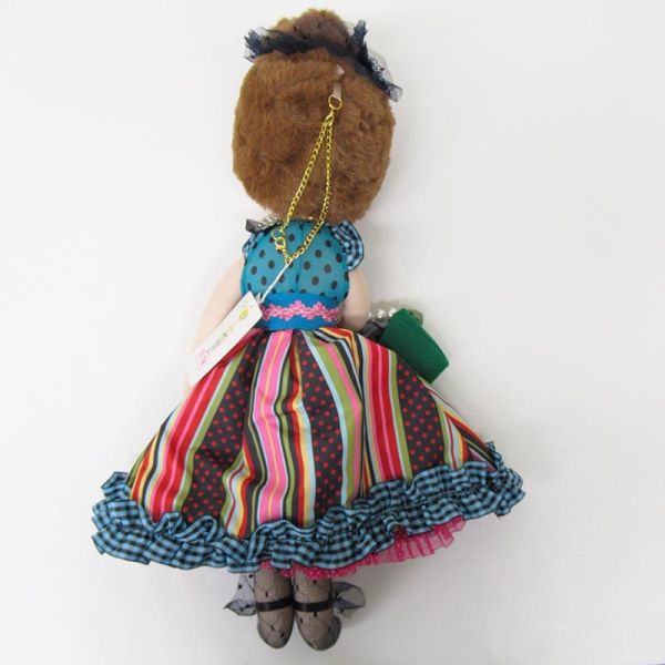 TUNIC CoCo girl 拼接布公主毛絨玩偶46cm 