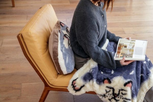 CDF Momonga 動物造型柔軟毛毯 