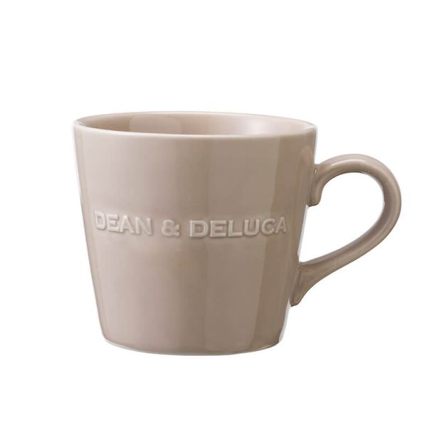 DEAN&DELUCA 浮雕廣口馬克杯 