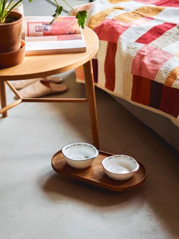 isabelle boinot × orneko貓咪陶瓷手柄深型圓碗 