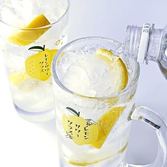 東洋佐佐木 檸檬沙瓦調酒刻度玻璃杯 