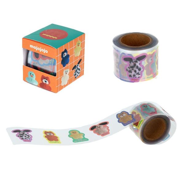 sun star mojojojo人物貼紙捲 