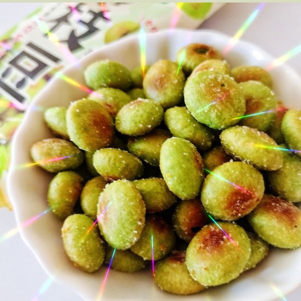 ginbis 原味/奶油醬油烤毛豆餅乾38g 